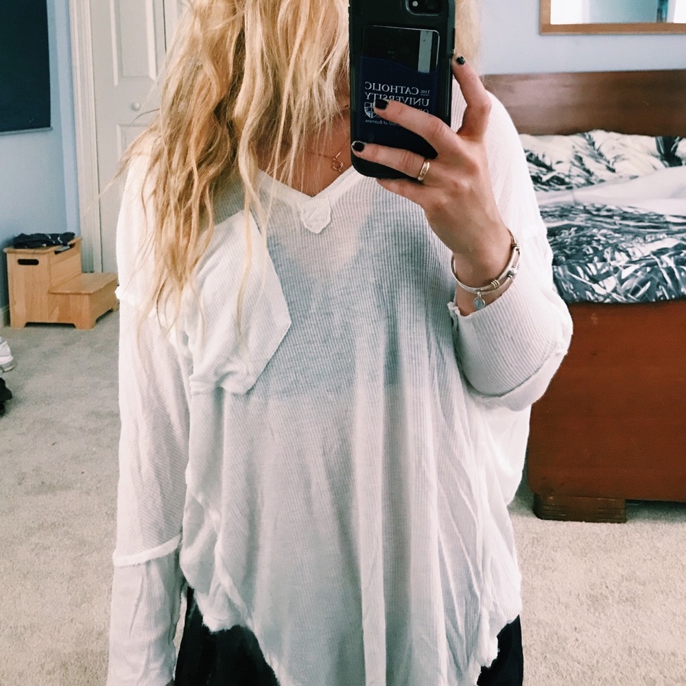 Freepeople Raglan Tee size xs.